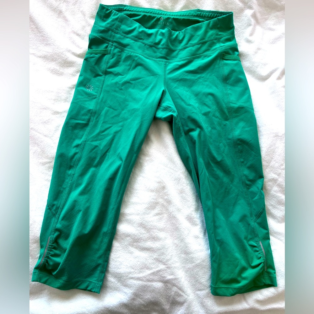 Athleta bright running/yoga/fitness Capri